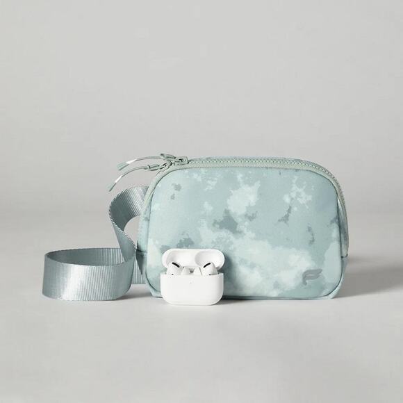 Fabletics Handbags - Fabletics The Belt Bag Sage Grey Cloud Wash Fanny Pack NWT